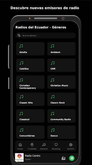 Radios del Ecuador Screenshot 2