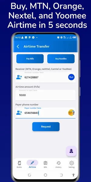 MyMobile Money Transfer CM Screenshot 3