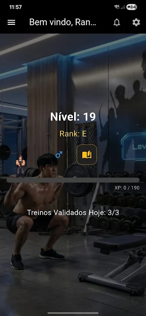 Rankers: RPG de Musculação Screenshot 1