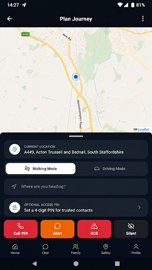 SafeWays UK Companion App Screenshot 3