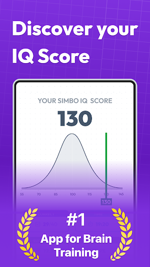 Simbo - IQ Test & Brain Games Screenshot 1