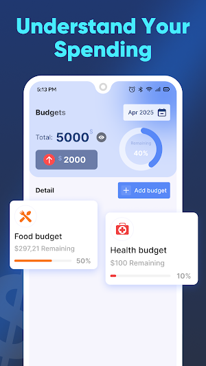 Money & Expense Manager Screenshot 2