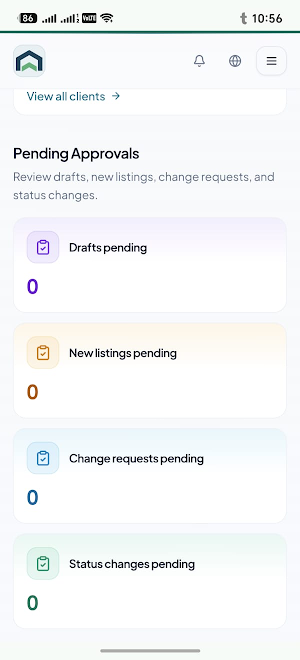 Mandera Real Estate CRM Screenshot 0