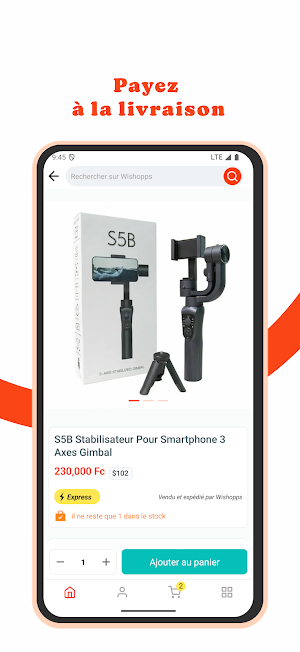 Wishopps - L'appli Shopping Screenshot 2