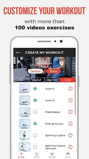 101 Fitness - Personal coach and fit plan at home Screenshot 3