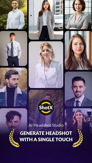ShotX AI Headshot Generator Screenshot 0
