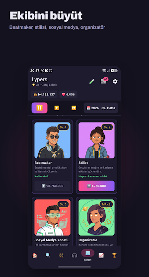 Idol Manager Screenshot 2