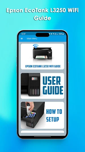 Epson EcoTank L3250 WiFi Guide Screenshot 0