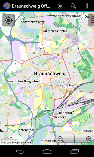 Braunschweig Offline City Map Screenshot 0