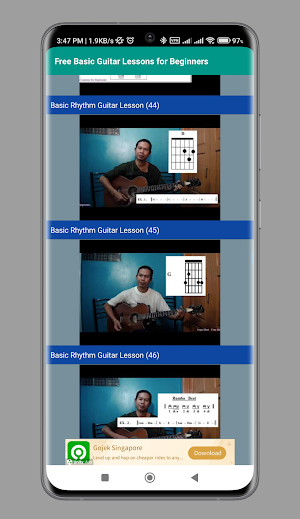 Basic Guitar Lessons Screenshot 3