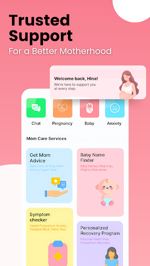 Pregnancy & New Mom Wellness Screenshot 0
