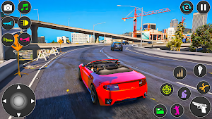 Open World City Mafia Car Game Screenshot 1