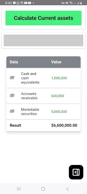 DIR Calculator Screenshot 3