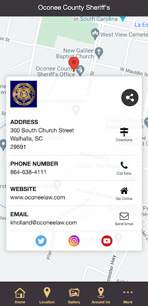 Oconee County Sheriff's Screenshot 2