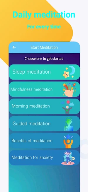 Meditation - Guided Meditation Screenshot 1