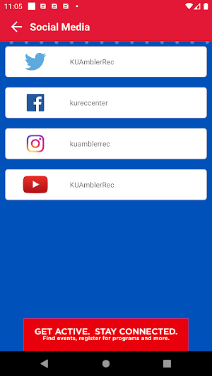 KU Recreation Services 2.0 Screenshot 0