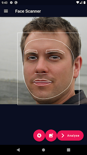 Face reader scanner– physiognomy analysis Screenshot 1