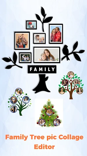 Family Tree pic Collage Editor Screenshot 0