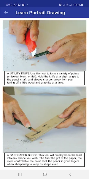 Drawing Portrait Guide Step by Step Screenshot 3
