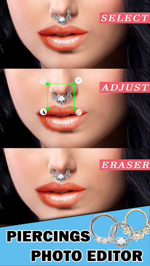 Piercing Photo Make up App : Boy and Girl Make up Screenshot 0