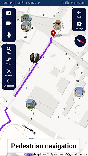 Innsbruck map guide offline tourist navigation Screenshot 3