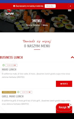 Inari Sushi Screenshot 2