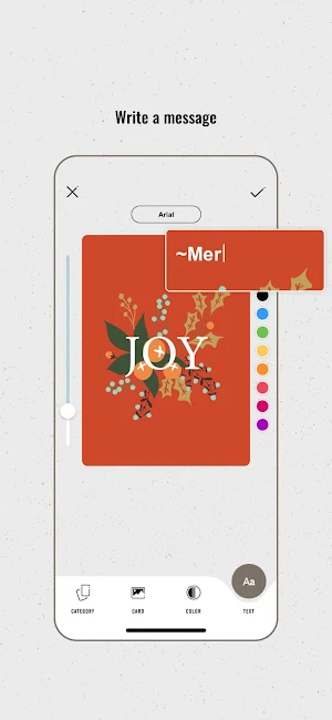Thank You Card Maker Screenshot 3
