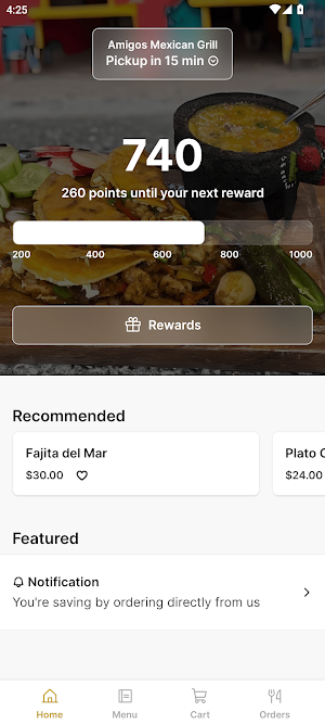 Amigos Mexican Grill Screenshot 0
