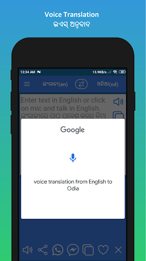 English to Odia Translator app - ଇଂରାଜୀ ରୁ ଓଡିଆ | Screenshot 3
