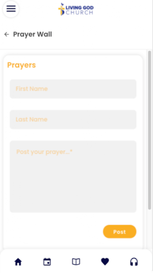 Living God Church Screenshot 2