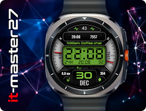 it-M004: Digital Watch Face Screenshot 2