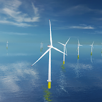 Coastal Wind Farm 3D Live Wallpaper