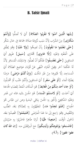 Tafsir Ahkam Larangan Junub Screenshot 3