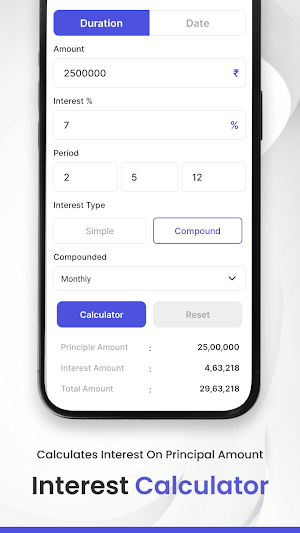 PROEMI - EMI Loan Calculator Screenshot 1