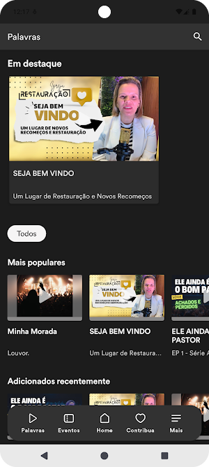 Restauração Screenshot 1