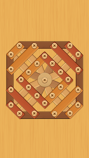 Wood Puzzle: Nut & Bolt Screw Screenshot 3