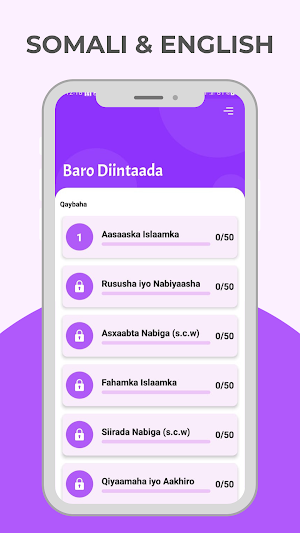 Baro Diintaada: Suaal & jawaab Screenshot 1