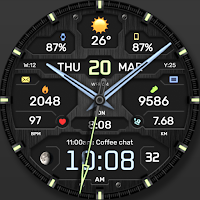 WFP 134 Hybrid watch face