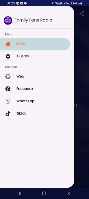Family Fans Radio Screenshot 2