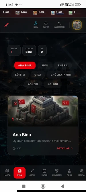 Anadolu Savaşı: Milli Strateji Screenshot 1