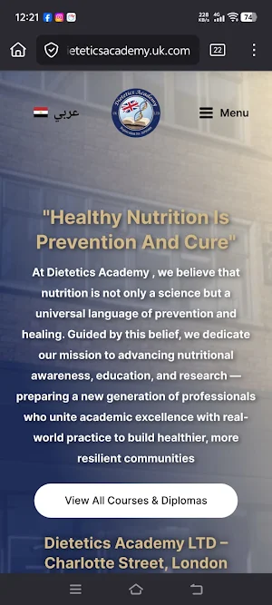Dietetics Academy Screenshot 3