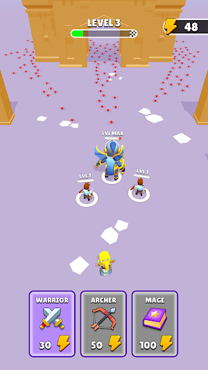 Idle Merge Defense Screenshot 1