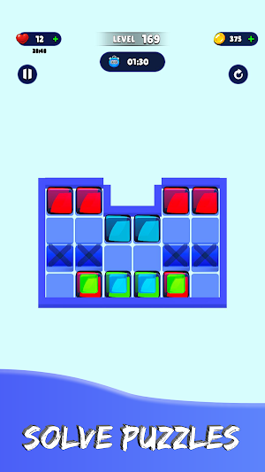 Ruby Clash Puzzle Screenshot 0