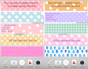 Sticky Memo Notepad *Dots* Screenshot 0