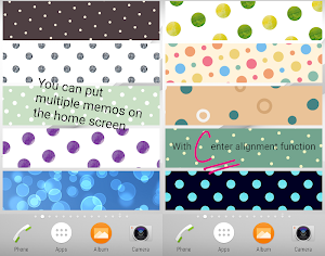 Sticky Memo Notepad *Dots* 4 Screenshot 2