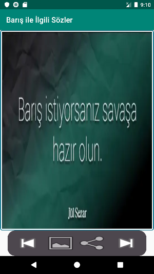 Barış Sözleri Screenshot 1