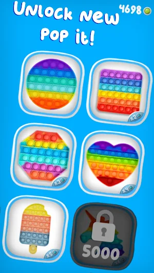 Pop It - Simple dimple game fidget toy simulator Screenshot 2