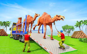 Safari Animals Transport Truck - Wild Simulator Screenshot 1