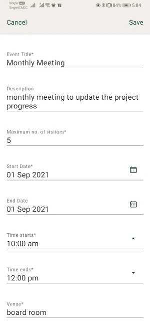 Habitap ONE Office Screenshot 2