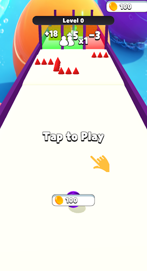 Ball Clone 3d Rush Screenshot 1